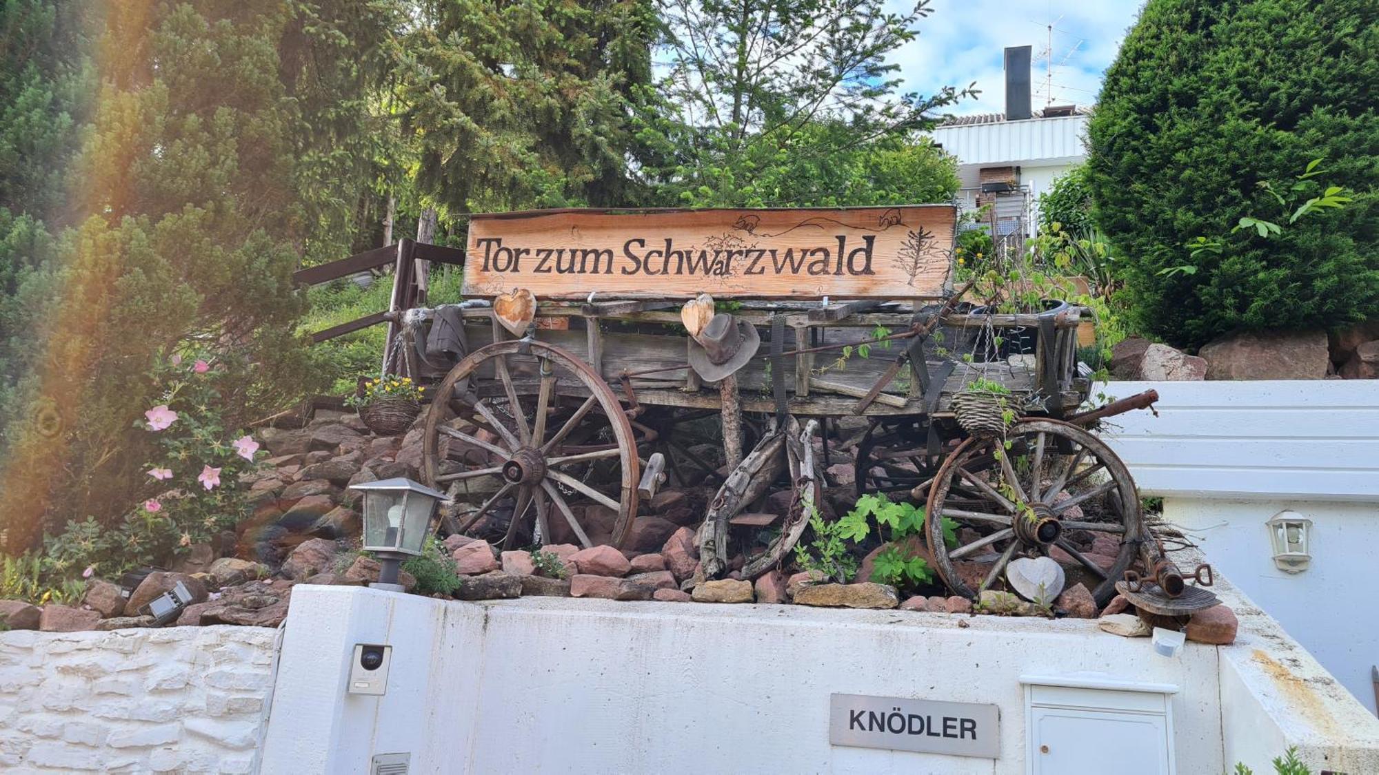 'Tor Zum Schwarzwald' Ferienwohnungen Mit Sauna Wildberg  Exterior foto